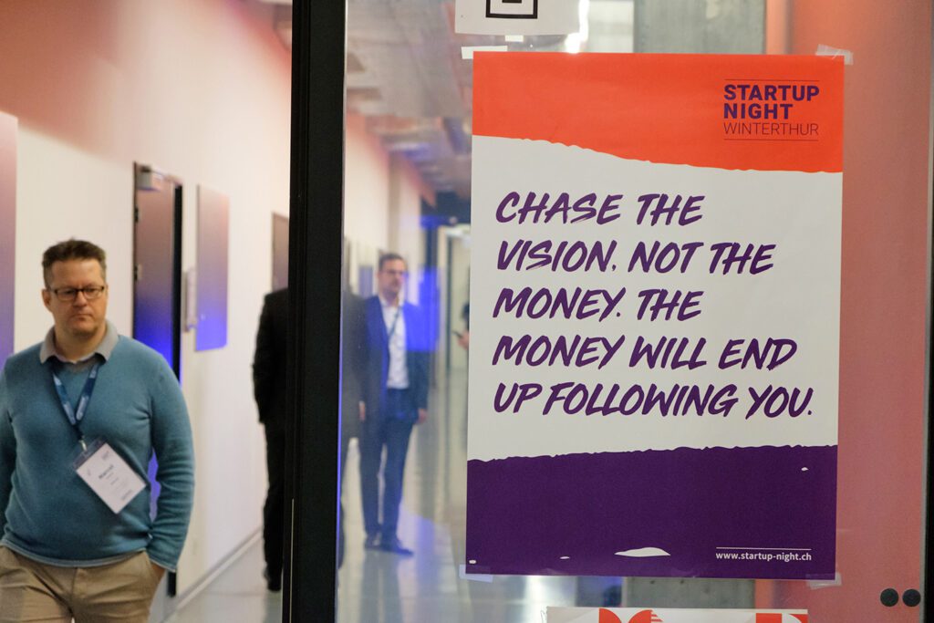 Grafik Agentur Winterthur Entrepreneur Club Werbung Poster