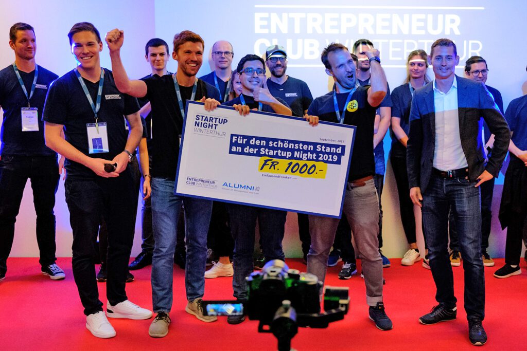 Grafik Agentur Winterthur Entrepreneur Club Drucksachen