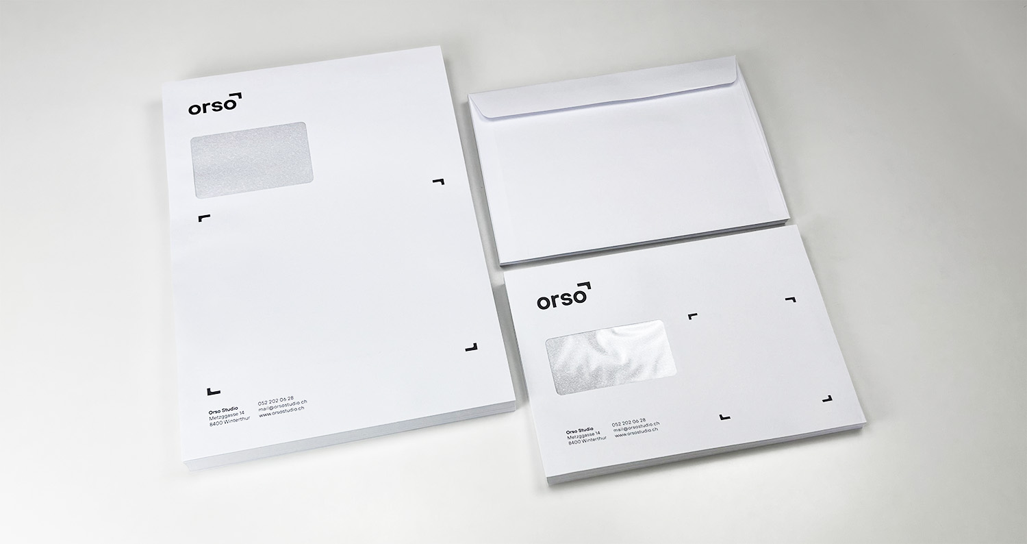 Grafik Agentur Winterthur Orso Drucksachen