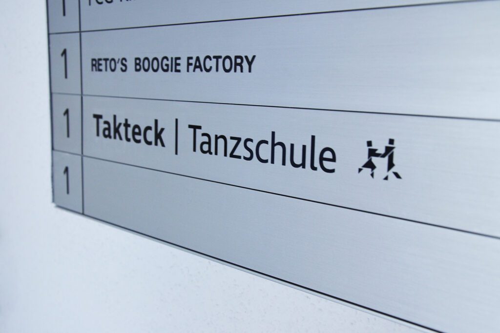 Grafik Agentur Winterthur Signaletik