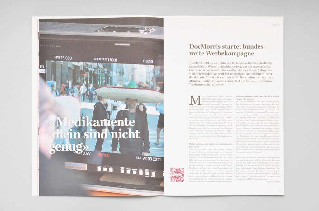 Grafik Agentur Winterthur Drucksachen