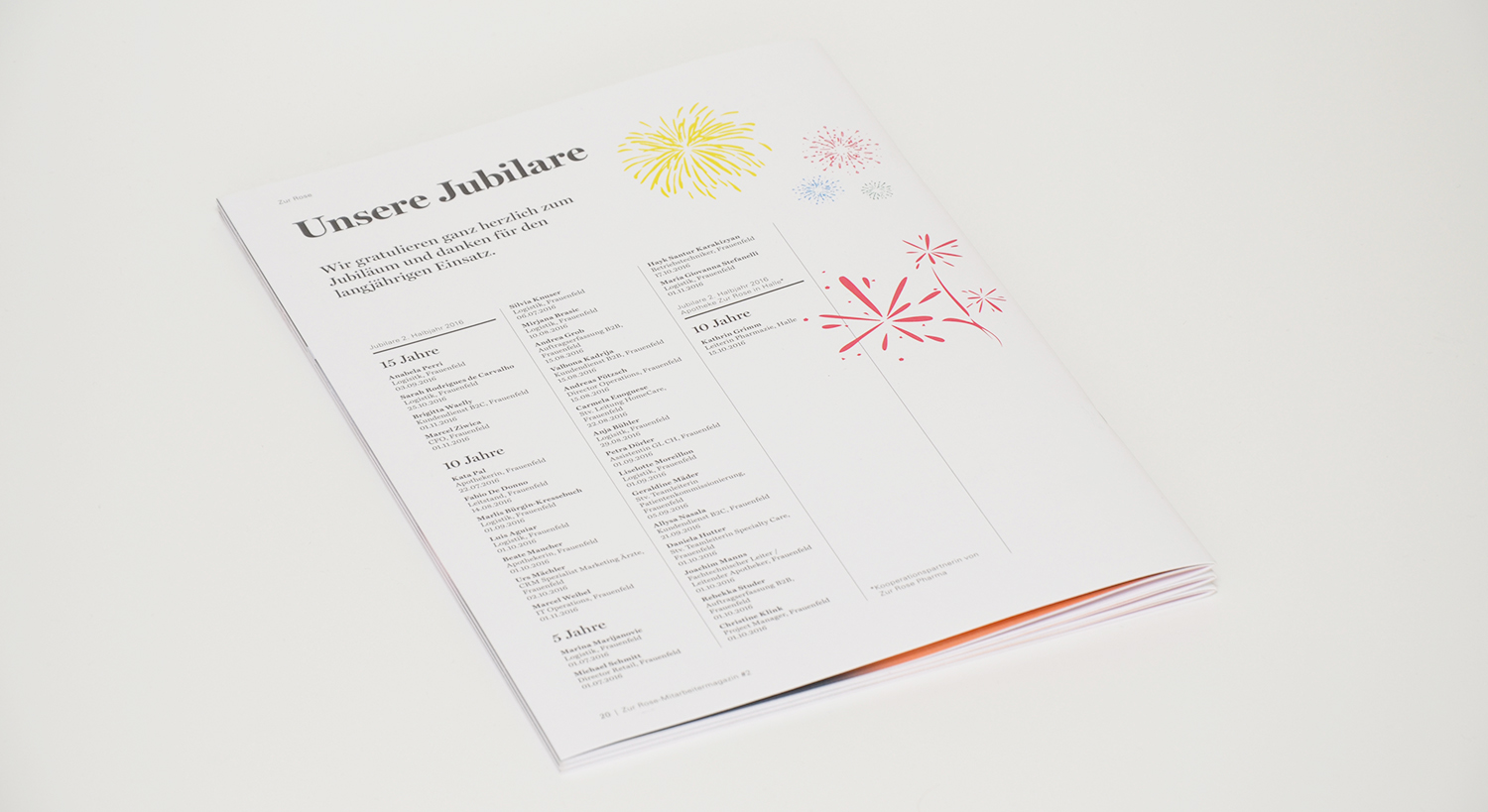 Grafik Agentur Winterthur Drucksachen